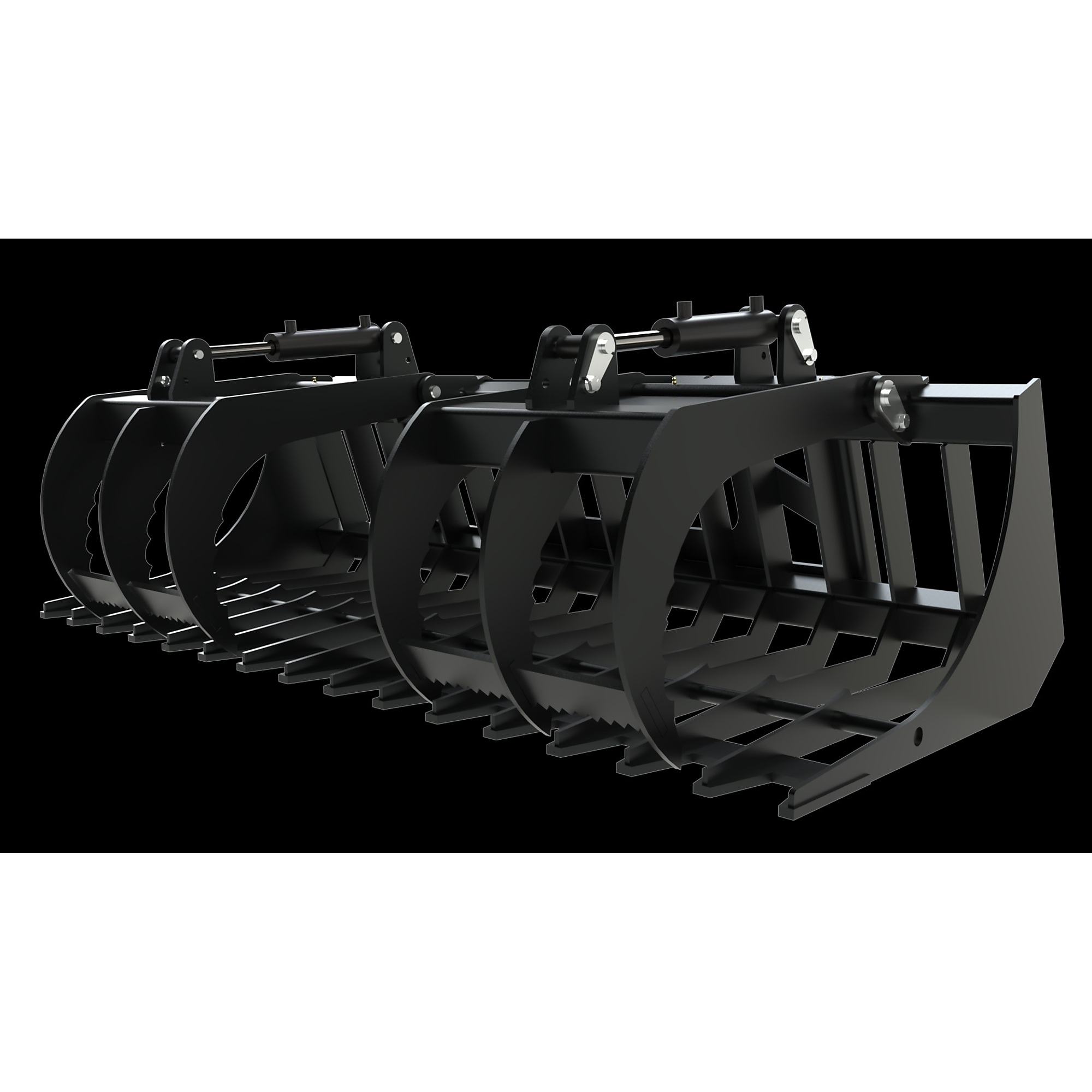 Top Dog Attachments T/S Grapple — 72in., High-Grade GR50 Steel, Lightweight, Model# 9010041